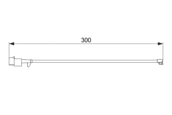 Warnkontakt, Bremsbelagverschleiß BOSCH 1 987 474 576 Bild Warnkontakt, Bremsbelagverschleiß BOSCH 1 987 474 576
