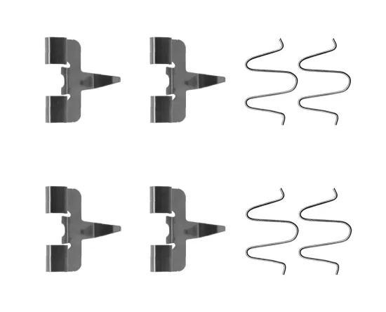 Zubehörsatz, Scheibenbremsbelag BOSCH 1 987 474 619 Bild Zubehörsatz, Scheibenbremsbelag BOSCH 1 987 474 619