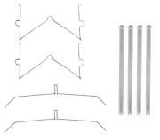 Zubehörsatz, Scheibenbremsbelag Vorderachse BOSCH 1 987 474 776