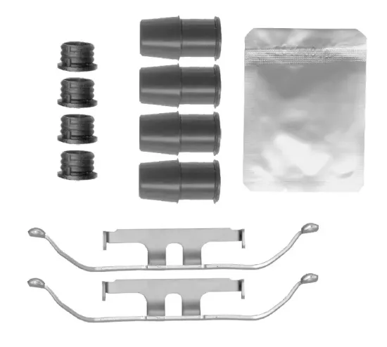 Zubehörsatz, Scheibenbremsbelag Vorderachse BOSCH 1 987 474 780 Bild Zubehörsatz, Scheibenbremsbelag Vorderachse BOSCH 1 987 474 780