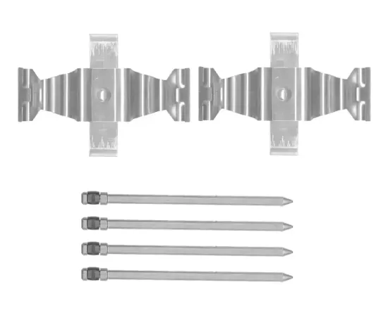 Zubehörsatz, Scheibenbremsbelag Vorderachse BOSCH 1 987 474 795 Bild Zubehörsatz, Scheibenbremsbelag Vorderachse BOSCH 1 987 474 795