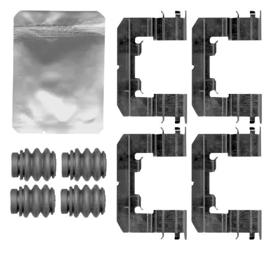 Zubehörsatz, Scheibenbremsbelag Vorderachse BOSCH 1 987 474 835 Bild Zubehörsatz, Scheibenbremsbelag Vorderachse BOSCH 1 987 474 835