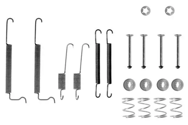 Zubehörsatz, Bremsbacken Hinterachse BOSCH 1 987 475 122