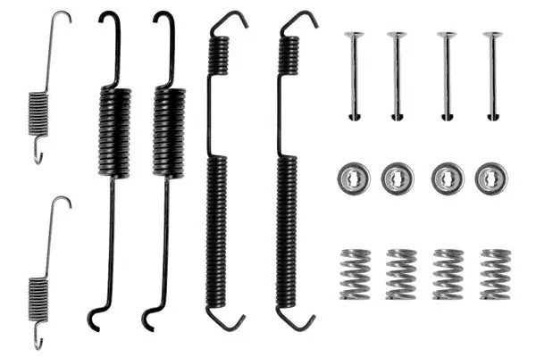 Zubehörsatz, Bremsbacken Hinterachse BOSCH 1 987 475 214