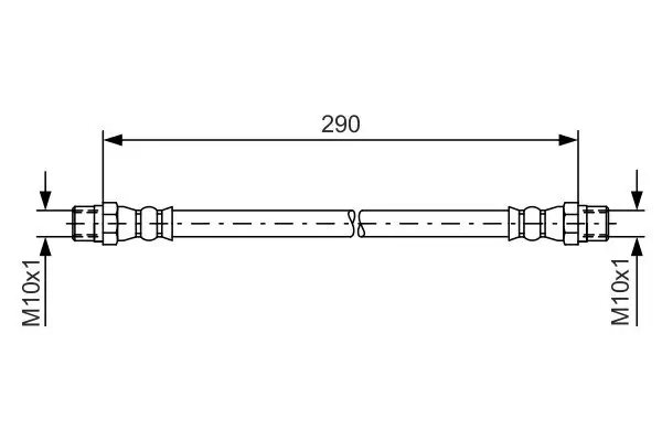 Bremsschlauch BOSCH 1 987 476 061