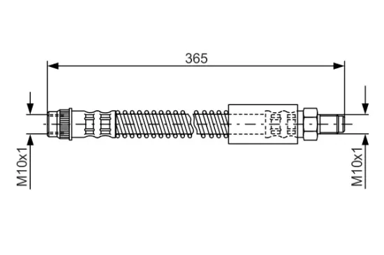 Bremsschlauch BOSCH 1 987 476 063 Bild Bremsschlauch BOSCH 1 987 476 063