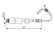 Bremsschlauch BOSCH 1 987 476 067