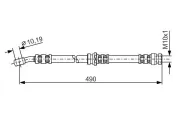 Bremsschlauch BOSCH 1 987 476 076