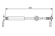 Bremsschlauch BOSCH 1 987 476 079