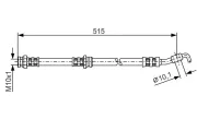 Bremsschlauch BOSCH 1 987 476 114