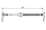 Bremsschlauch BOSCH 1 987 476 126