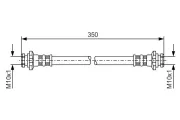 Bremsschlauch BOSCH 1 987 476 134