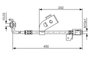 Bremsschlauch BOSCH 1 987 476 184