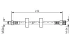 Bremsschlauch BOSCH 1 987 476 217 Bild Bremsschlauch BOSCH 1 987 476 217