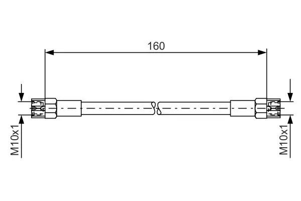 Bremsschlauch BOSCH 1 987 476 220