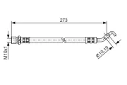 Bremsschlauch BOSCH 1 987 476 270