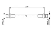 Bremsschlauch BOSCH 1 987 476 286