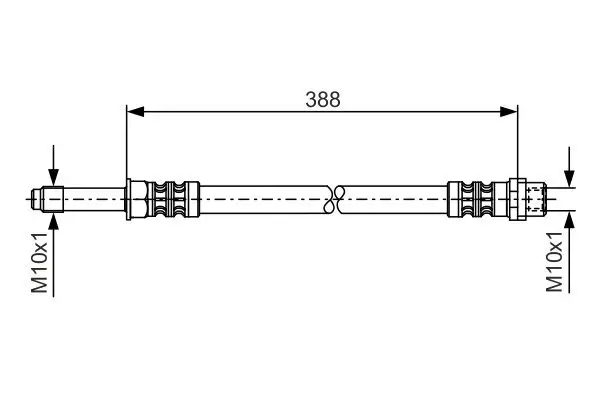 Bremsschlauch BOSCH 1 987 476 300