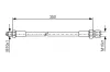 Bremsschlauch Vorderachse BOSCH 1 987 476 324 Bild Bremsschlauch Vorderachse BOSCH 1 987 476 324