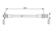 Bremsschlauch Vorderachse BOSCH 1 987 476 324