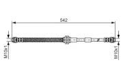 Bremsschlauch BOSCH 1 987 476 325