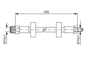 Bremsschlauch BOSCH 1 987 476 337