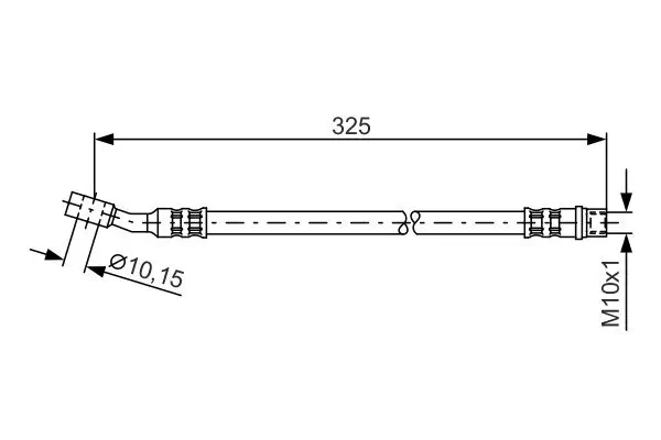 Bremsschlauch BOSCH 1 987 476 394