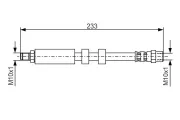 Bremsschlauch BOSCH 1 987 476 418