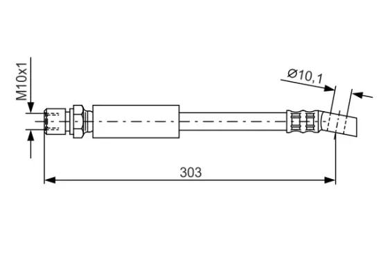Bremsschlauch Vorderachse BOSCH 1 987 476 426 Bild Bremsschlauch Vorderachse BOSCH 1 987 476 426