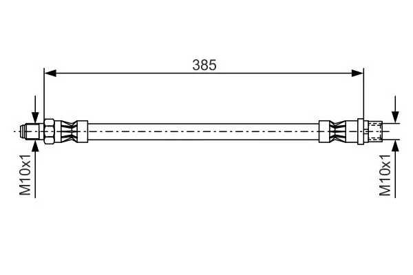 Bremsschlauch BOSCH 1 987 476 439