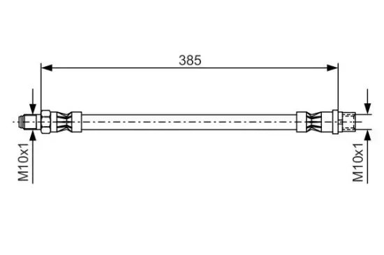 Bremsschlauch BOSCH 1 987 476 439 Bild Bremsschlauch BOSCH 1 987 476 439
