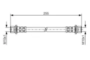 Bremsschlauch BOSCH 1 987 476 457