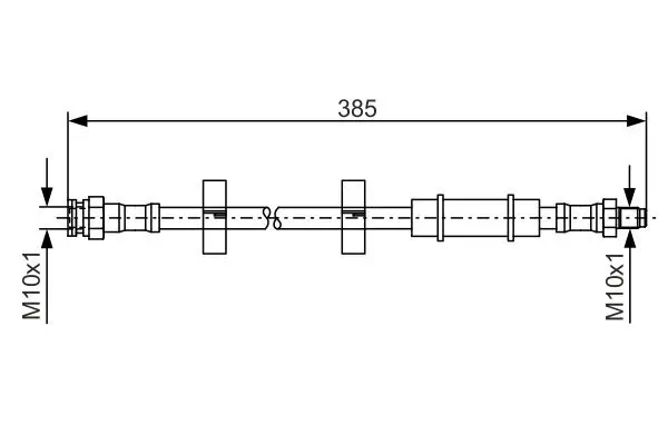 Bremsschlauch BOSCH 1 987 476 460