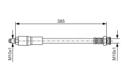 Bremsschlauch BOSCH 1 987 476 461