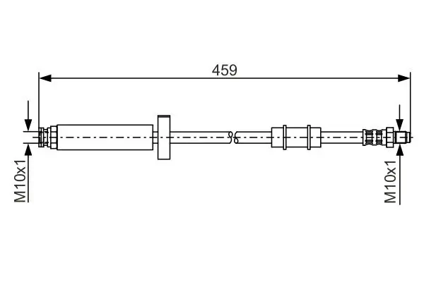 Bremsschlauch BOSCH 1 987 476 462