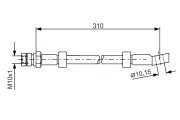 Bremsschlauch BOSCH 1 987 476 464