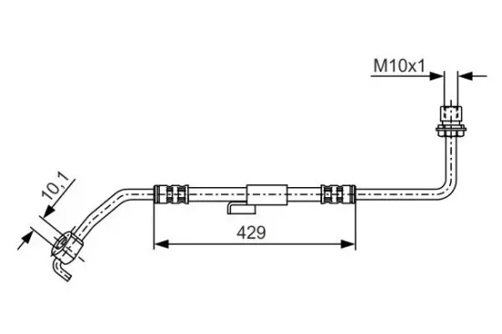 Bremsschlauch BOSCH 1 987 476 511 Bild Bremsschlauch BOSCH 1 987 476 511