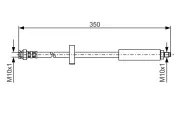 Bremsschlauch BOSCH 1 987 476 520