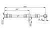Bremsschlauch Vorderachse BOSCH 1 987 476 526 Bild Bremsschlauch Vorderachse BOSCH 1 987 476 526