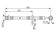 Bremsschlauch BOSCH 1 987 476 526