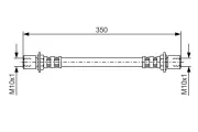 Bremsschlauch BOSCH 1 987 476 552