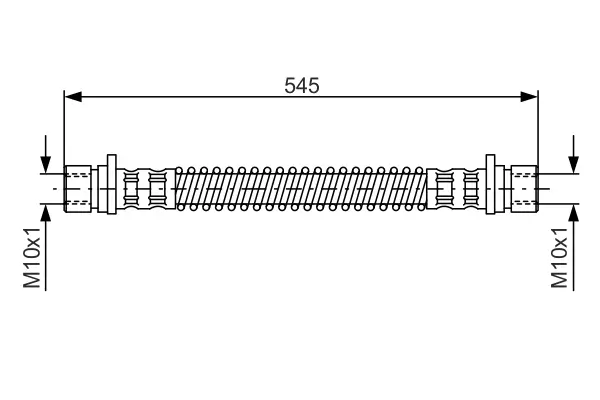 Bremsschlauch BOSCH 1 987 476 594
