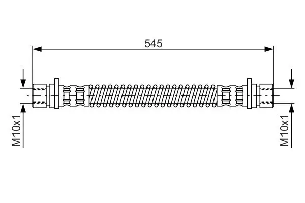 Bremsschlauch BOSCH 1 987 476 594