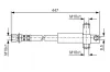 Bremsschlauch BOSCH 1 987 476 614 Bild Bremsschlauch BOSCH 1 987 476 614