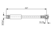 Bremsschlauch BOSCH 1 987 476 625