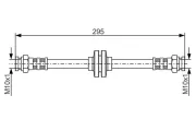 Bremsschlauch BOSCH 1 987 476 632