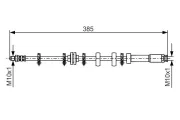 Bremsschlauch BOSCH 1 987 476 634