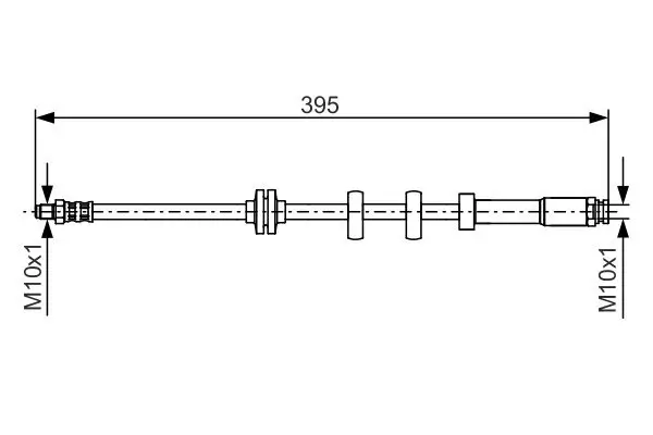 Bremsschlauch BOSCH 1 987 476 635