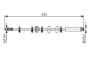 Bremsschlauch BOSCH 1 987 476 636