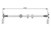 Bremsschlauch Vorderachse links Vorderachse links BOSCH 1 987 476 638 Bild Bremsschlauch Vorderachse links Vorderachse links BOSCH 1 987 476 638